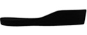 Black Wedge (+6.00)  (1.5" Heel)